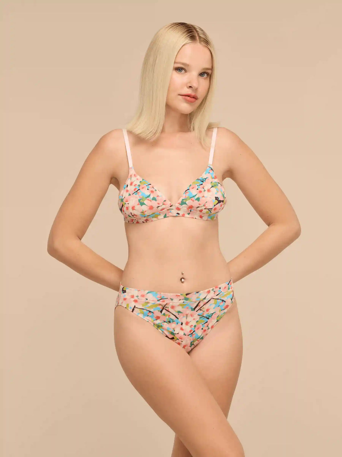 UltraModal™ FeelFree High Leg Bikini | Cherry Blossom