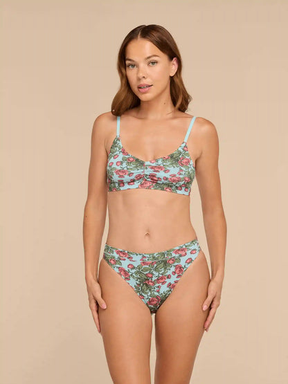 UltraModal™ FeelFree High Leg Bikini | Peonies