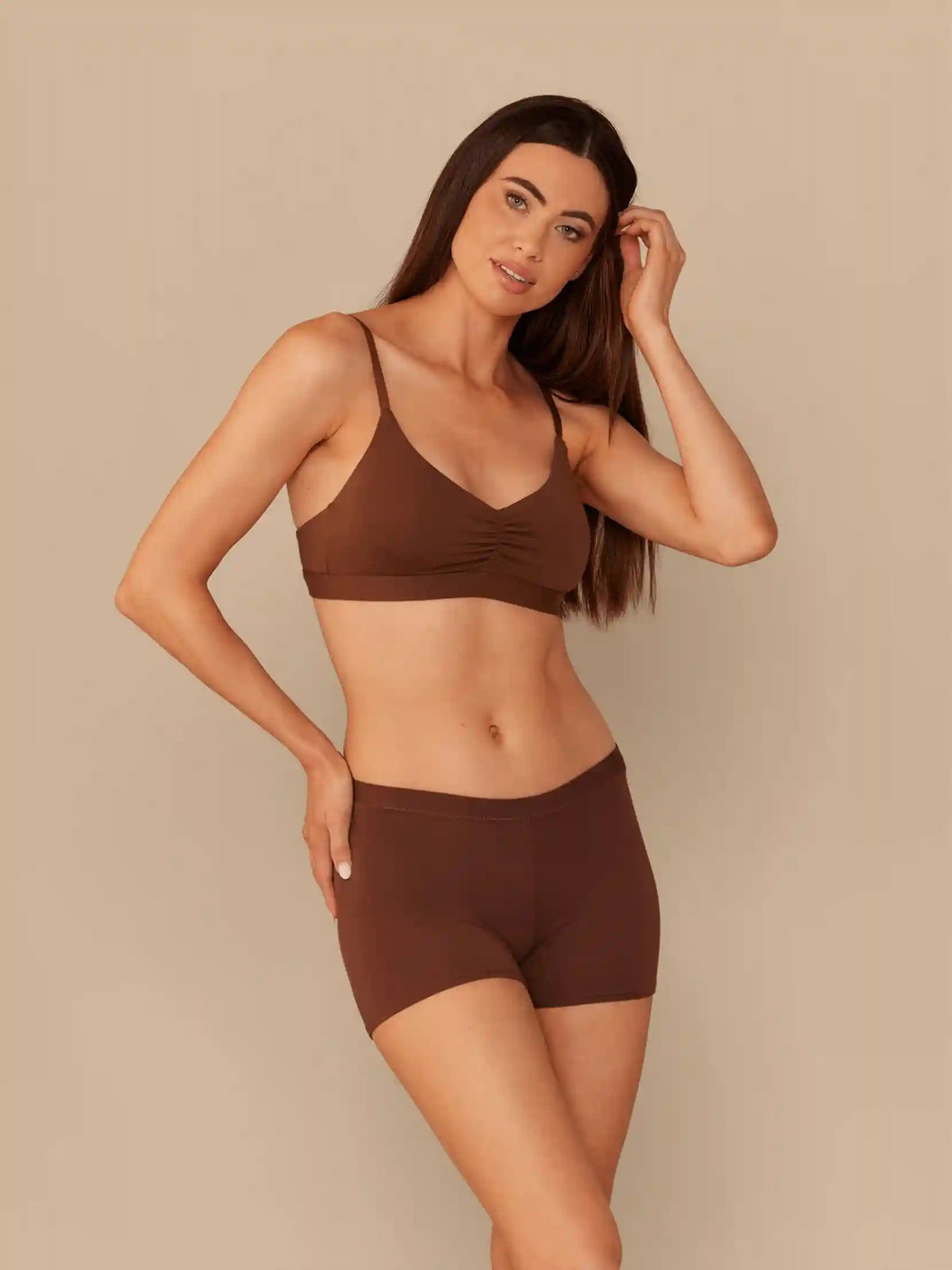 UltraModal™ FeelFree Boyshort | Walnut Shell