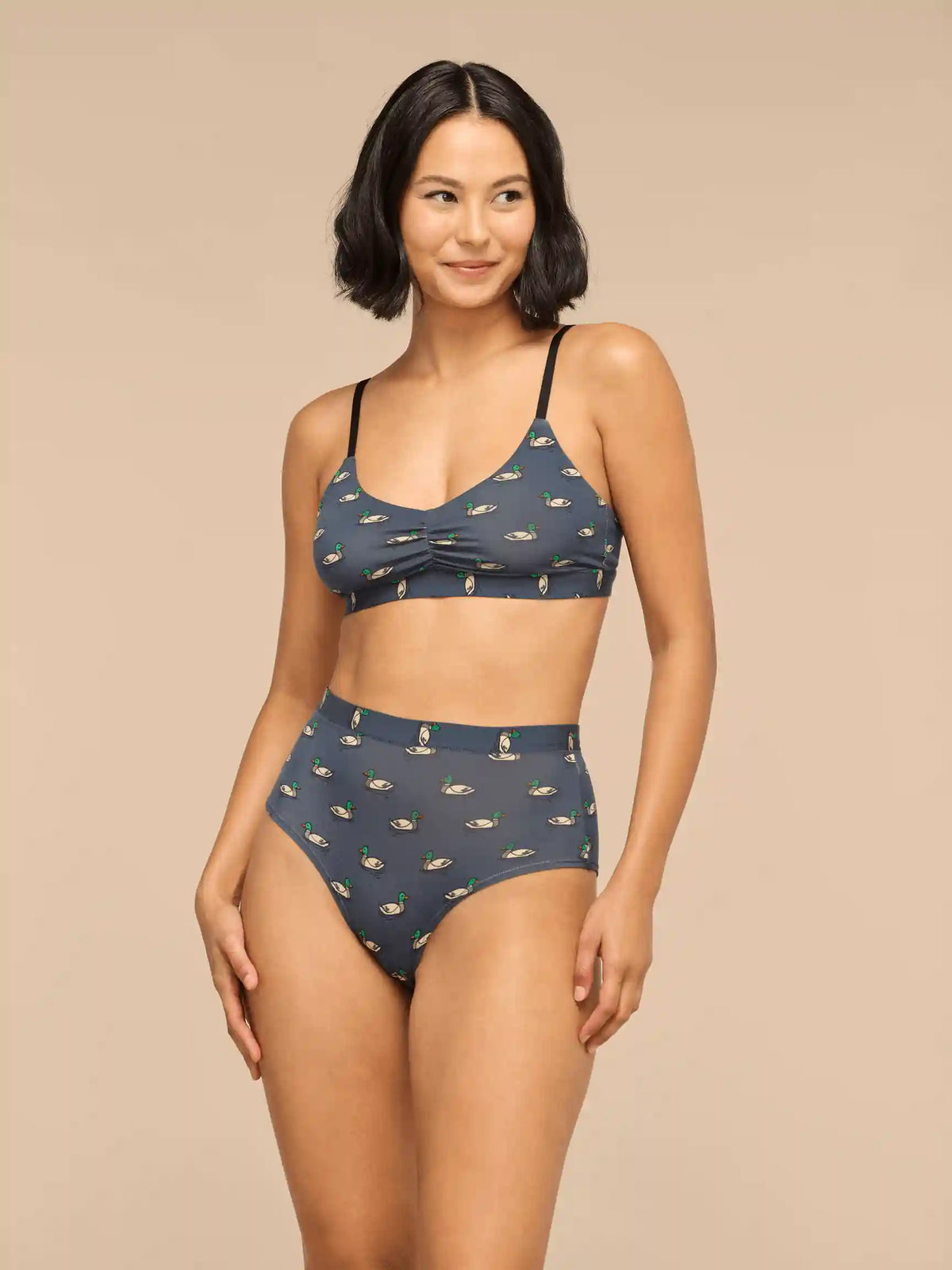 UltraModal™ FeelFree Ruched Bralette | Duckies