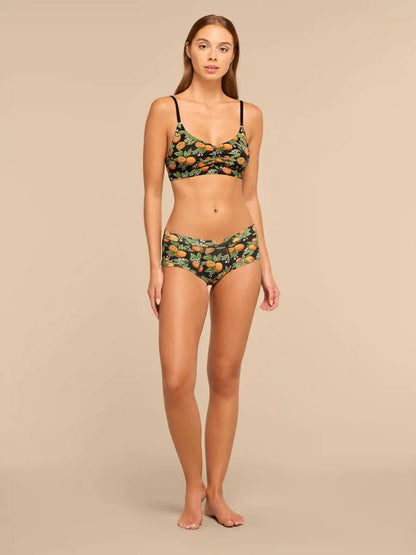 UltraModal™ FeelFree Ruched Bralette | Tangerine Dreams