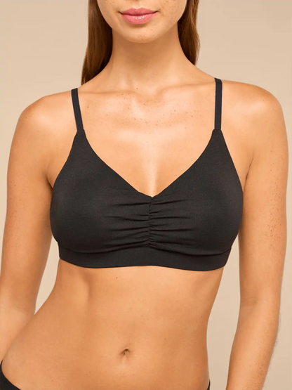 UltraModal™ FeelFree Ruched Bralette with Cups 2-Pack | Black Pack