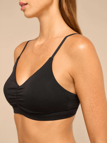 UltraModal™ FeelFree Ruched Bralette with Cups 2-Pack | Black Pack