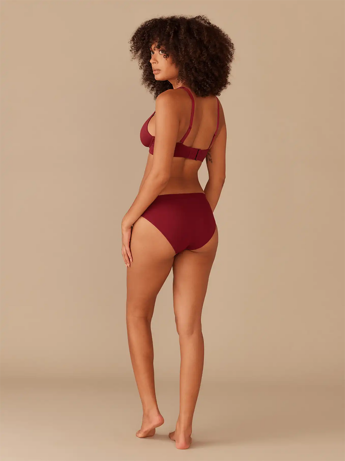 UltraModal™ FeelFree Longline Bralette | Cabernet/Cabernet