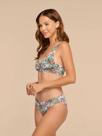 UltraModal™ FeelFree Longline Bralette | Peonies