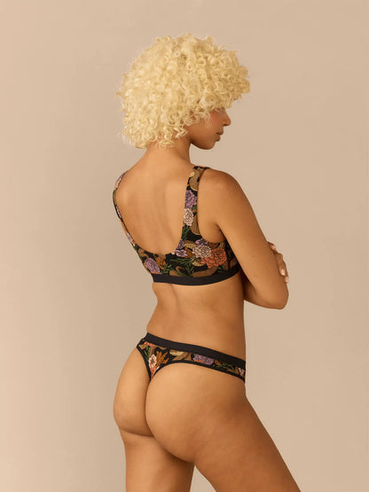UltraModal™ Core Scoop Bralette | Garden Snake