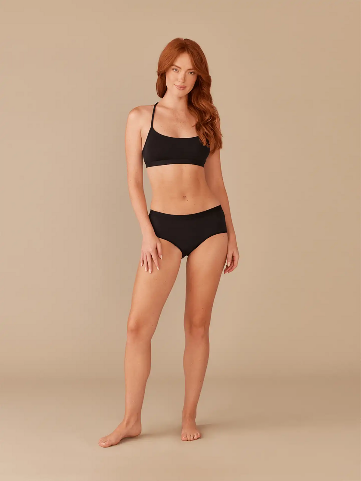 UltraModal™ Core T-Back Bralette | Black