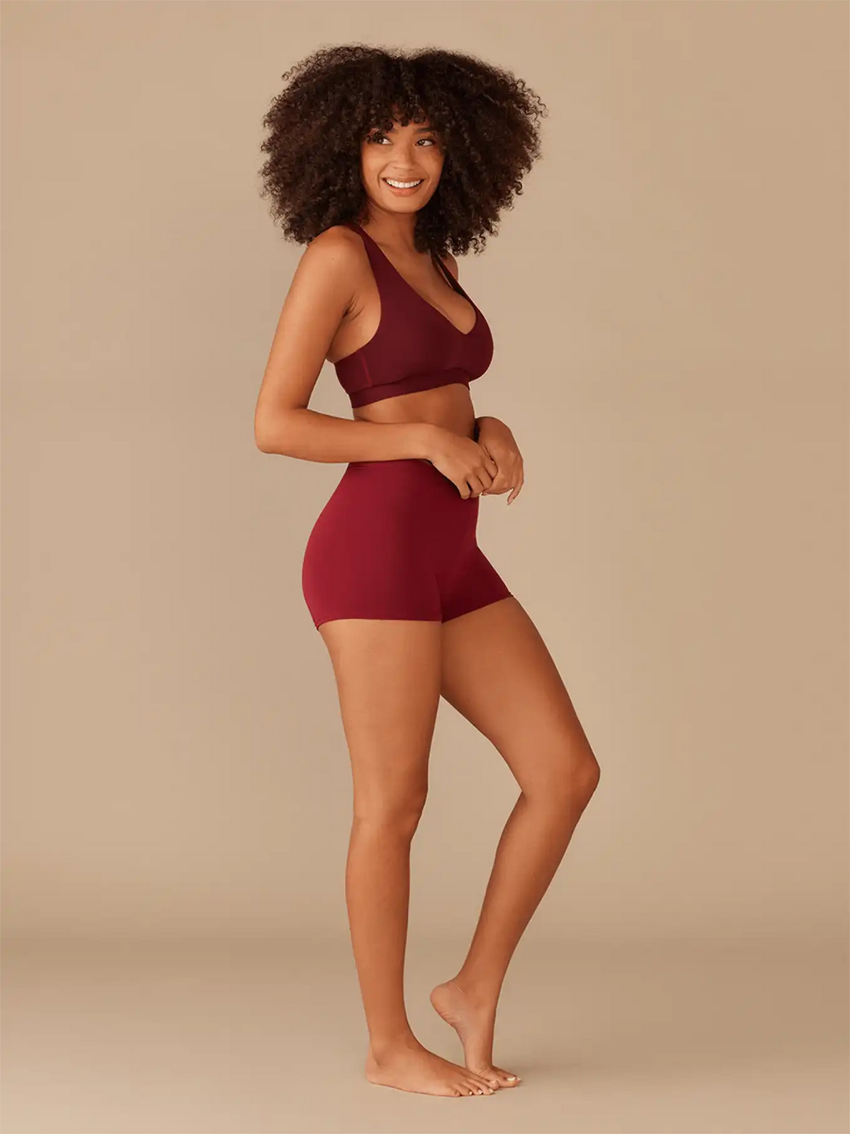 UltraModal™ FeelFree Racerback Bralette | Cabernet