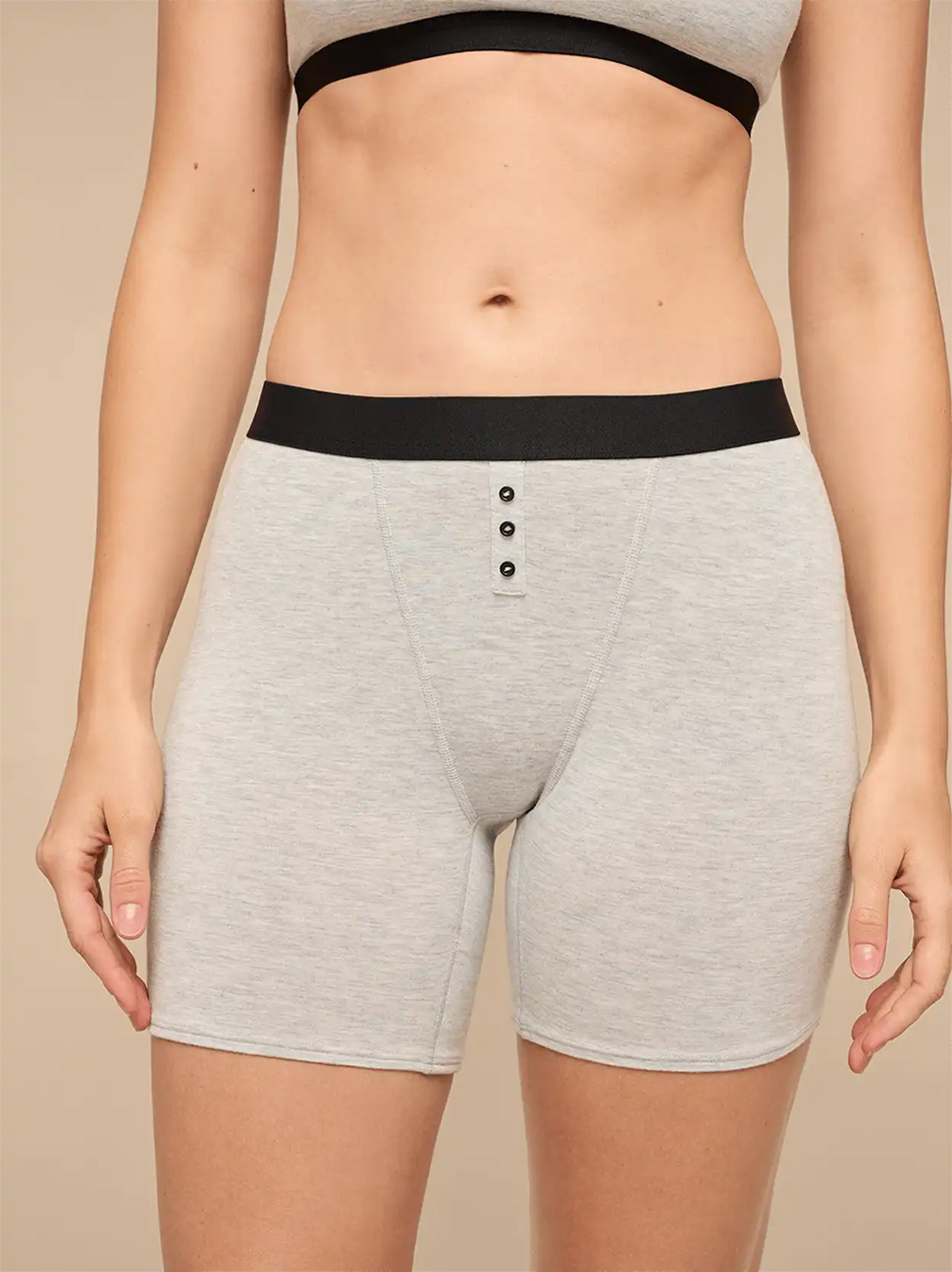 UltraModal™ Core Boyfriend Boxer Brief | Heather Grey