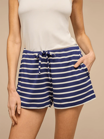 UltraModal™ Lounge Short - Women's | Navy Stripes