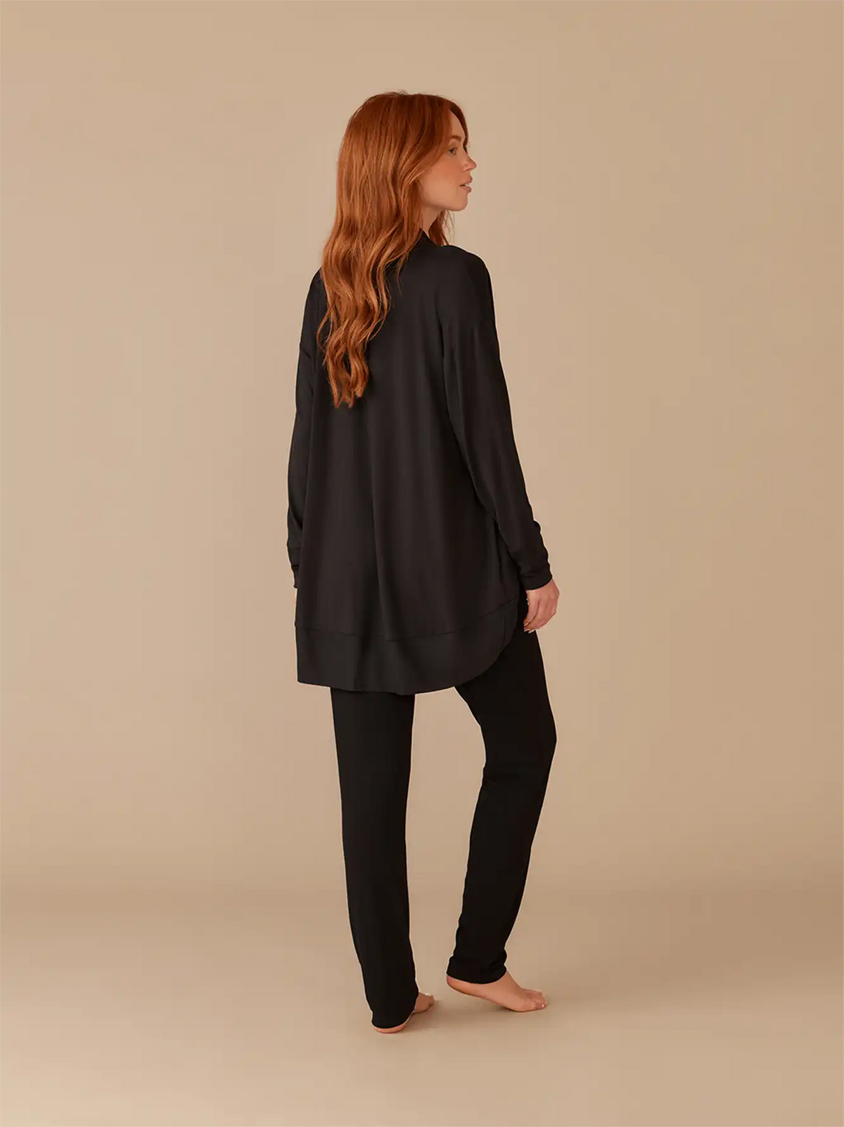UltraModal™ Cocoon Cardigan | Black