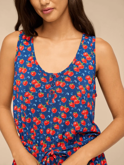 UltraModal™ Scoopneck Romper | Summer Berries