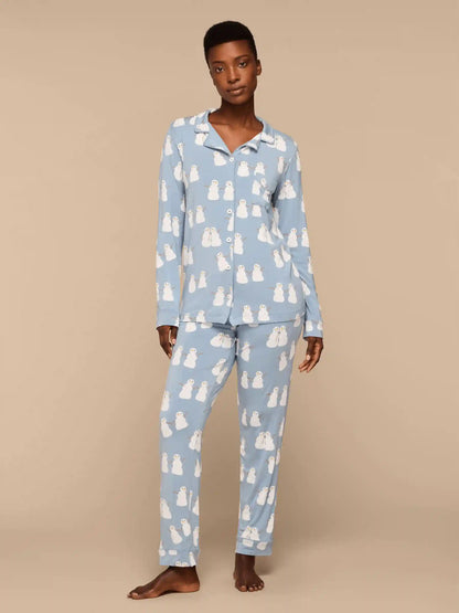 UltraModal™ Long Sleeve PJ Set - Women's | Snowmates