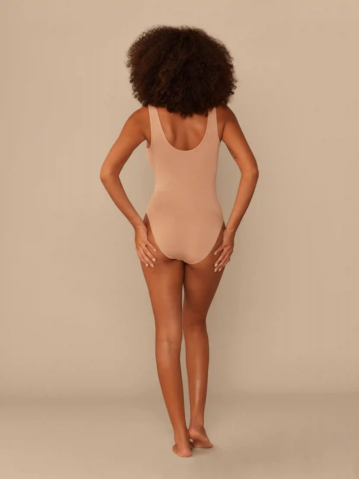 UltraModal™ Scoop Neck Bodysuit | Sand Dune