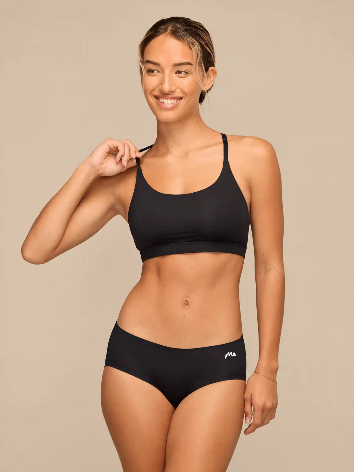 Breathe Racerback Bralette 3-Pack | Black Pack