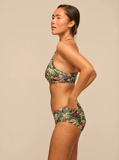 Breathe Racerback Bralette | Jurassic Garden