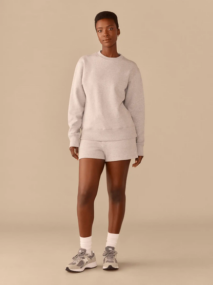 Women's Weekend Crew Sweatshirt | Vintage Heather Grey