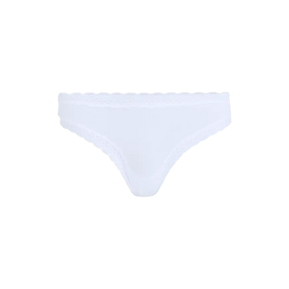 UltraModal™ Lace Tanga | White