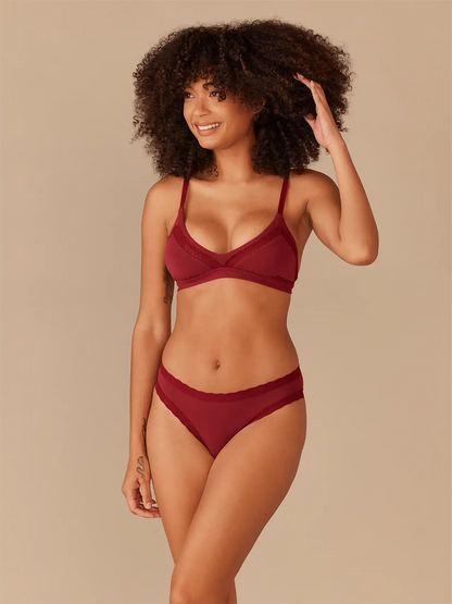 UltraModal™ Lace Tanga | Cabernet
