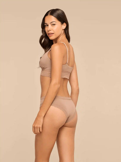 UltraModal™ Lace Tanga | Cocoa
