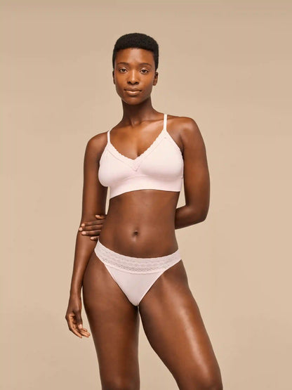 UltraModal™ Lace Plunge Bralette | Lobster Bisque