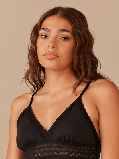 UltraModal™ Lace Chemise | Black