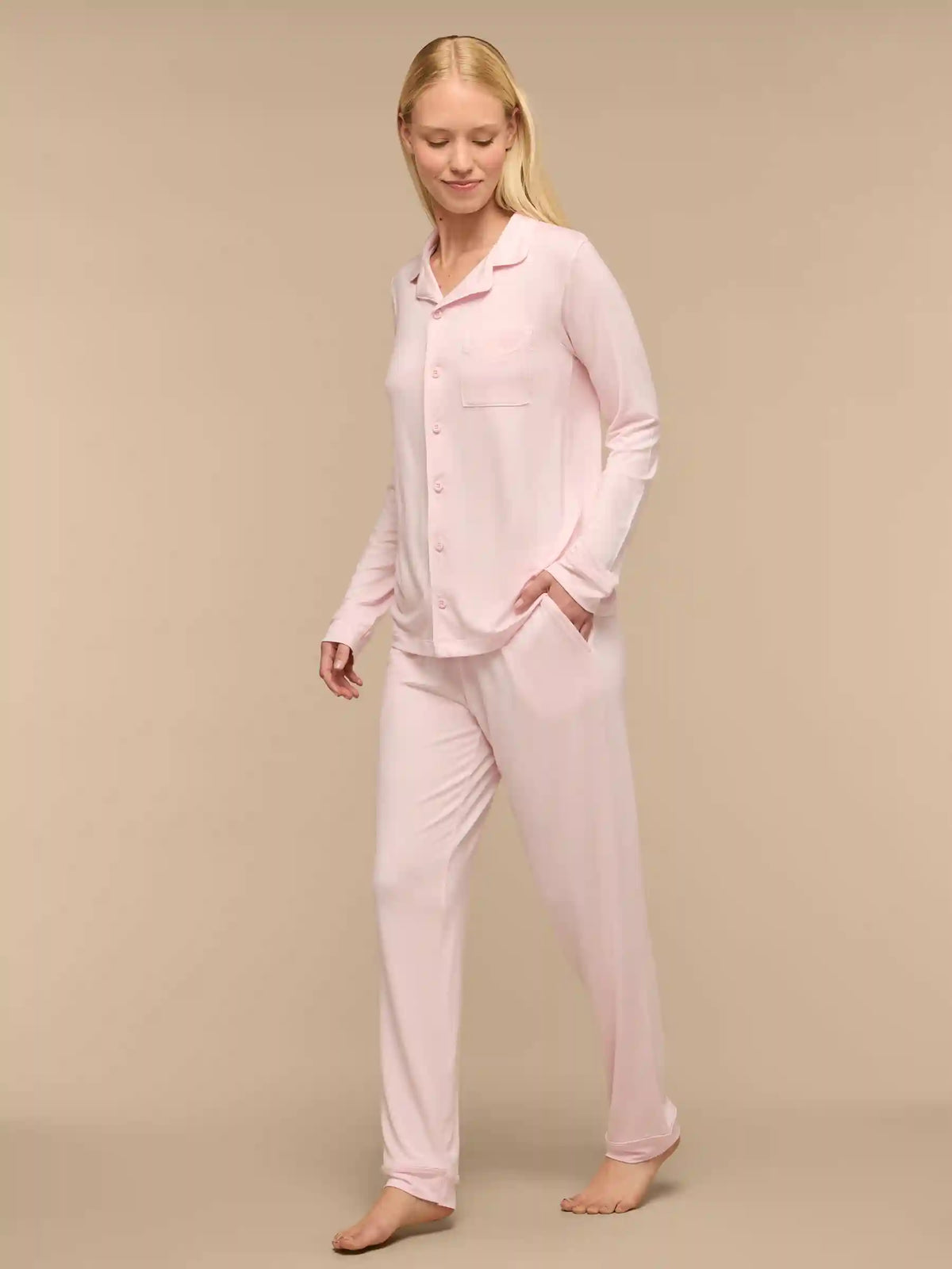 UltraModal™ Long Sleeve PJ Set - Women's | Painted Petals